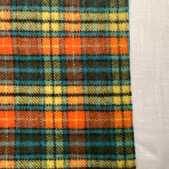 Acne Studios Ombre Plaid Virgin Wool Blanket Scarf Wrap 84”x27”Made in Italy NWT - Picture 15 of 16